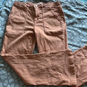 Knox Rose Women's Coral Straight Leg Jeans